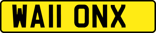 WA11ONX