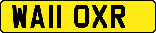 WA11OXR
