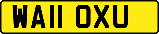 WA11OXU