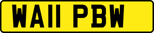 WA11PBW