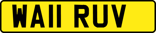 WA11RUV