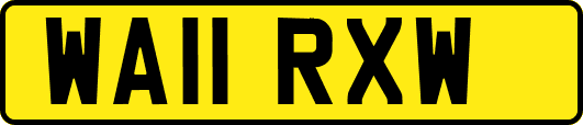 WA11RXW