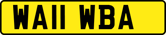 WA11WBA