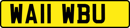 WA11WBU