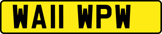 WA11WPW