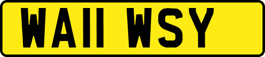 WA11WSY