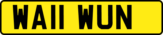 WA11WUN