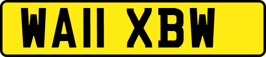 WA11XBW