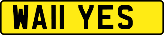 WA11YES