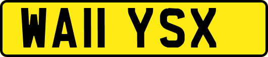 WA11YSX
