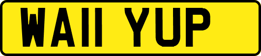 WA11YUP