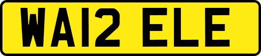 WA12ELE