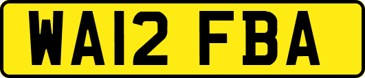 WA12FBA