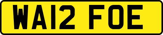 WA12FOE