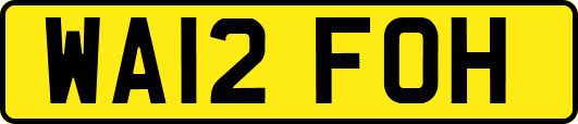 WA12FOH