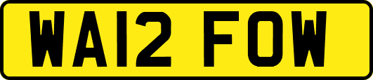 WA12FOW