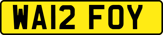 WA12FOY