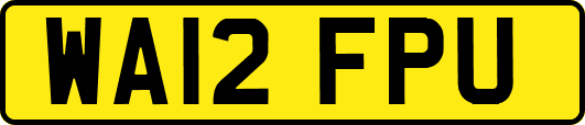 WA12FPU