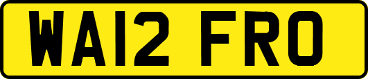 WA12FRO