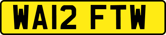 WA12FTW
