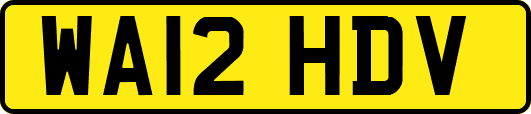 WA12HDV