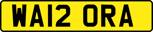 WA12ORA