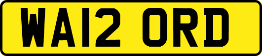 WA12ORD