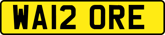 WA12ORE