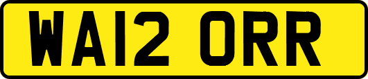 WA12ORR