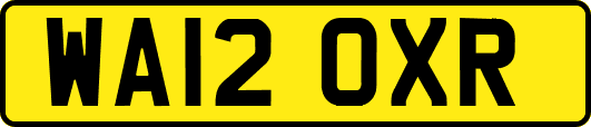 WA12OXR