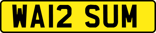 WA12SUM