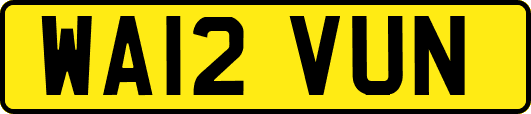 WA12VUN