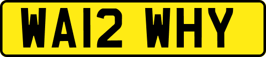 WA12WHY