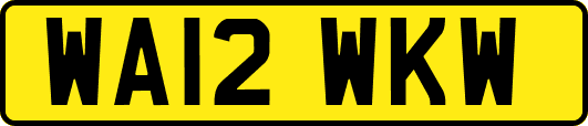 WA12WKW