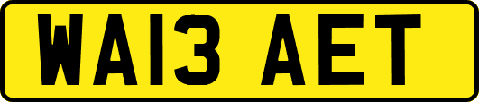 WA13AET