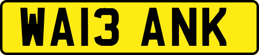 WA13ANK