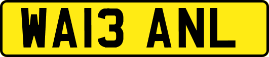 WA13ANL