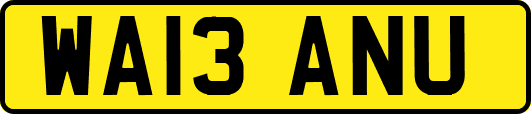 WA13ANU