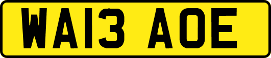 WA13AOE