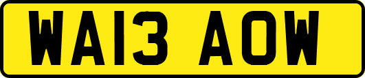 WA13AOW