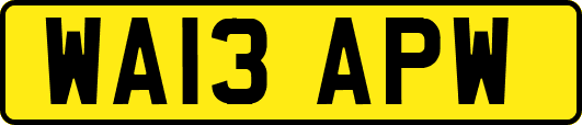 WA13APW