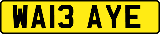 WA13AYE
