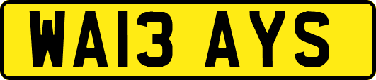 WA13AYS