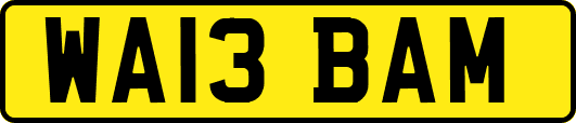 WA13BAM