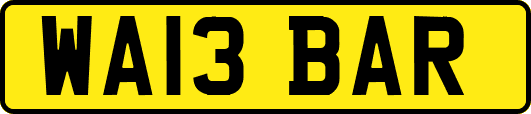 WA13BAR