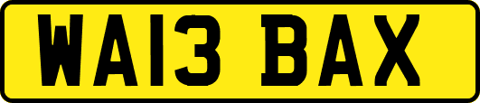 WA13BAX