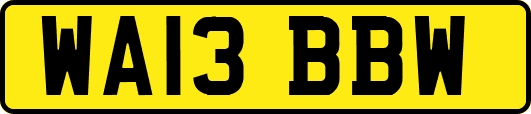 WA13BBW