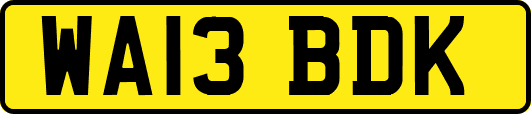 WA13BDK