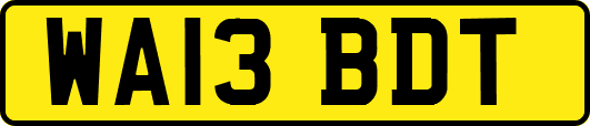 WA13BDT