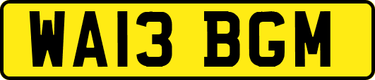 WA13BGM